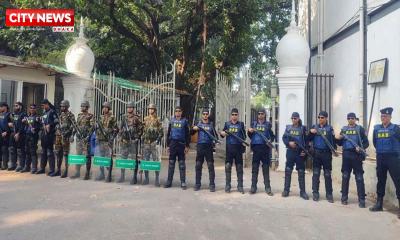 ট্রাইব্যুনালে কড়া নিরাপত্তা