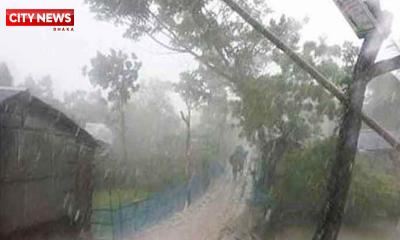 দুপুরের মধ্যে ১০ জেলায় ঝড় ও বজ্রবৃষ্টির আভাস