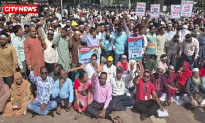 আজ থেকে প্রাথমিক শিক্ষকদের ফের অনির্দিষ্টকালের কর্মবিরতি