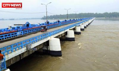 তিস্তার পানি বিপৎসীমার ওপরে, জনগণকে নিরাপদ স্থানে সরে যেতে মাইকিং