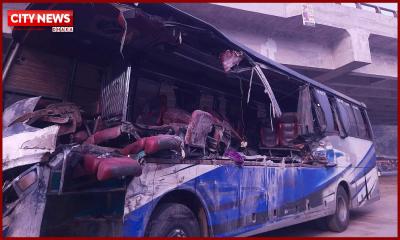 গাইবান্ধায় ঘন কুয়াশায় বাস-ট্রাক সংঘর্ষ, দুইজন নিহত