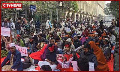 তারেক রহমানের জন্য আপাতত শাহবাগ ছাড়ল ইনকিলাব মঞ্চ