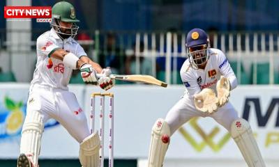 ২ উইকেট খুইয়ে প্রথম সেশন শেষ বাংলাদেশের