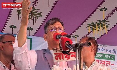 আল্লাহ ছাড়া নির্বাচন কেউ ঠেকাতে পারবে না: সালাহউদ্দিন