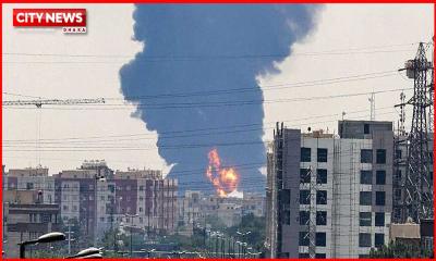 ইরানের বিভিন্ন জায়গায় ইসরায়েলের হামলা