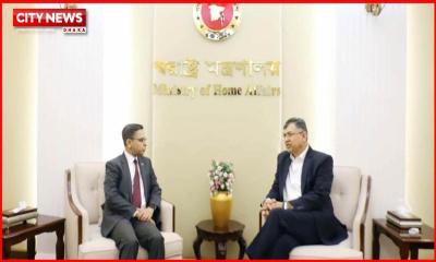 স্বরাষ্ট্রমন্ত্রীর সঙ্গে ভারতের হাইকমিশনারের বৈঠক