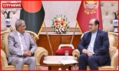 রাষ্ট্রপতির সঙ্গে ইরানের রাষ্ট্রদূতের সৌজন্য সাক্ষাৎ