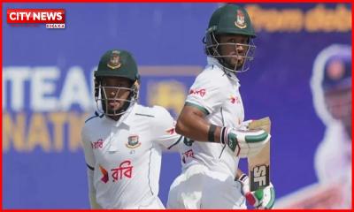 আক্ষেপ মুশফিক-শান্তর, তৃতীয় দিন শেষে লিড ৩২৯