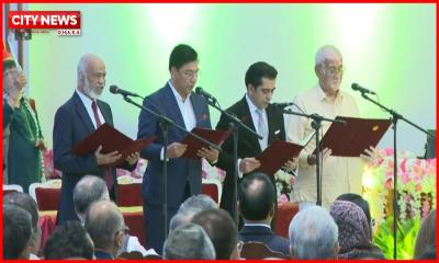 শপথ নিলেন নতুন ৪ মন্ত্রী ও ২ প্রতিমন্ত্রী