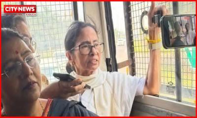 দিল্লিতে মমতা ব্যানার্জি আটক