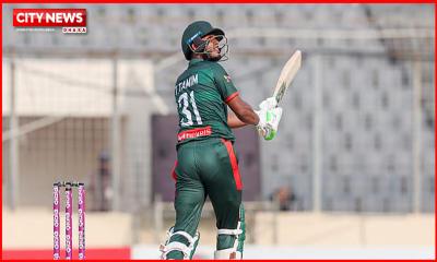 ব্যাটিং তাণ্ডব চালিয়ে সাজঘরে তানজিদ, ফিরলেন লিটনও