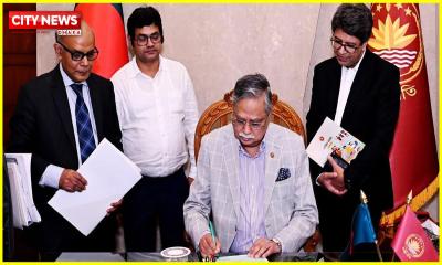 বাজেটের প্রস্তাবিত অর্থবিলে স্বাক্ষর করলেন রাষ্ট্রপতি