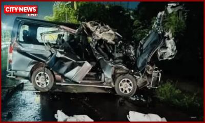 চট্টগ্রামের কর্ণফুলীতে লরি-মাইক্রোবাস সংঘর্ষে নিহত ৪