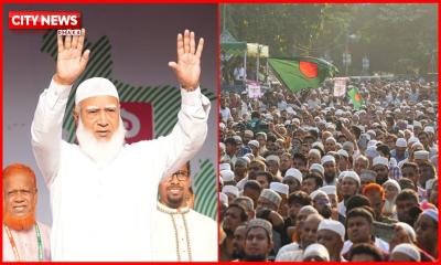 আট দফা দাবিতে রংপুর অভিমুখে লংমার্চ শুরু ১১ দলের