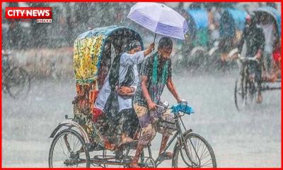 ৬ বিভাগের বিভিন্ন অঞ্চলে বজ্রবৃষ্টির আভাস