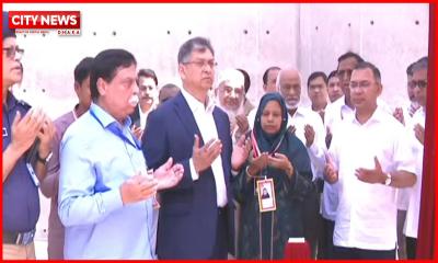ওসমানী উদ্যানে জুলাই স্মৃতি স্তম্ভ উদ্বোধন করলেন প্রধানমন্ত্রী