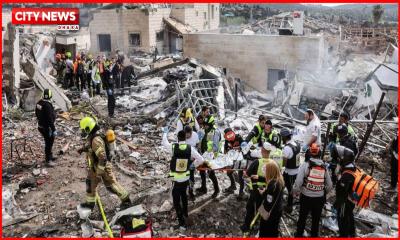 ইরানের সর্বশেষ ক্ষেপণাস্ত্র হামলায় ৮ ইসরাইলি নিহত, আহত বহু