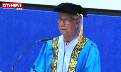 প্রধান উপদেষ্টাকে ডক্টরেট ডিগ্রি প্রদান মালয়েশিয়ার কেবাংসান ইউনিভার্সিটির