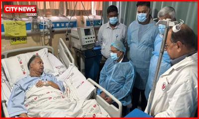 অসুস্থ জ্বালানিমন্ত্রী টুকুকে দেখতে হাসপাতালে রাষ্ট্রপতি