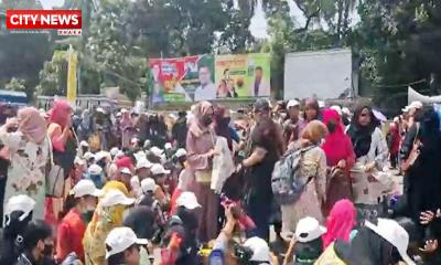 টেকনিক্যাল মোড়ে শিক্ষার্থীদের সড়ক অবরোধ