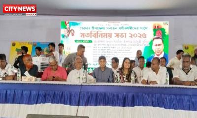 ডোমারে সনাতনী ধর্মাবলম্বীদের সঙ্গে প্রকৌশলী তুহিনের মতবিনিময় সভা