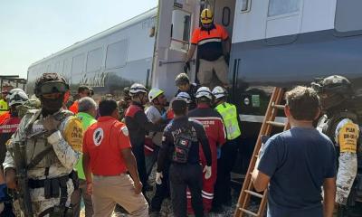 মেক্সিকোয় ট্রেন লাইনচ্যুত হয়ে নিহত ১৩