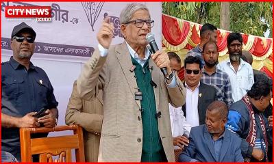 গণভোটে ‘হ্যাঁ’র পক্ষে ভোট চাইলেন মির্জা ফখরুল