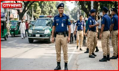 পুলিশের ইউনিফর্মে পরিবর্তন : শার্ট হবে গাঢ় নীল, প্যান্ট খাকি