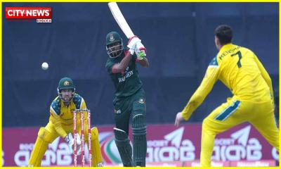 অস্ট্রেলিয়ার সামনে বাংলাদেশের চ্যালেঞ্জিং সংগ্রহ