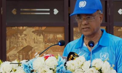 শান্তিরক্ষী মিশনে পেশাদারিত্বের সঙ্গে কাজ করছে বাংলাদেশ: স্বরাষ্ট্র উপদেষ্টা