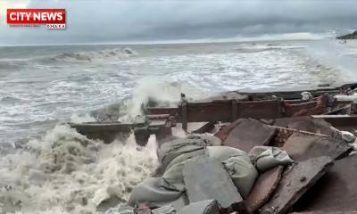 উপকূল অতিক্রম করেছে গভীর নিম্নচাপটি, ভারী বৃষ্টি হতে পারে আজও