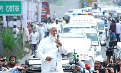 জনগণের আকাঙ্ক্ষা নিয়ে আমরা রাস্তায় নেমেছি: ডা. শফিকুর রহমান