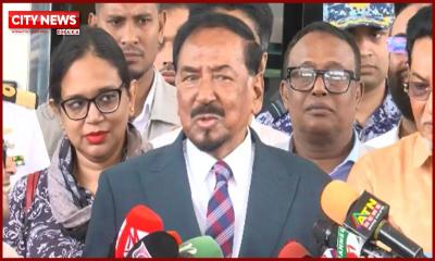 দেশে ফিরে স্পিকার বললেন, রাষ্ট্রপতির পদত্যাগের বিষয়ে কিছু জানেন না
