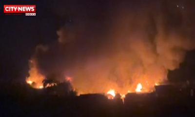 কড়াইল বস্তিতে ভয়াবহ আগুন, নিয়ন্ত্রণে ফায়ার সার্ভিসের ১১ ইউনিট