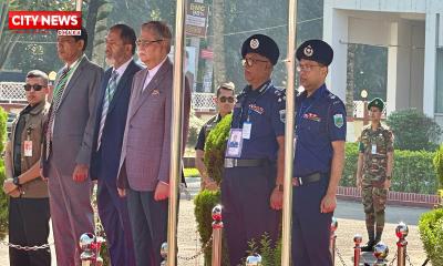 দুইদিনের সফরে নিজ জেলা পাবনায় পৌঁছেছেন রাষ্ট্রপতি সাহাবুদ্দিন