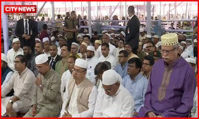 জাতীয় ঈদগাহে পবিত্র ঈদুল আজহার প্রধান জামাত অনুষ্ঠিত