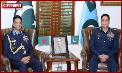 বাংলাদেশ–পাকিস্তান বিমানবাহিনী প্রধানদের বৈঠকে অত্যাধুনিক যুদ্ধবিমান নিয়ে আলোচনা