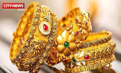 একলাফে সোনার দাম ভরিতে কমলো ৮ হাজার ৩৮৬ টাকা