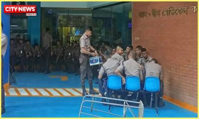 লাইসেন্স বাতিলের পর এবার আদ্-দ্বীন হাসপাতালে পুলিশ মোতায়েন