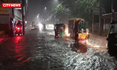 রাজধানীজুড়ে জলাবদ্ধতা, তীব্র ভোগান্তিতে নগরবাসী