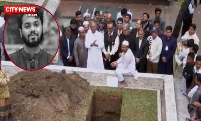 নিজ বিশ্ববিদ্যালয় প্রাঙ্গণে ওসমান হাদির মরদেহ, দাফনের অপেক্ষা