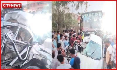 কুমিল্লায় স্টার লাইন বাসের ধাক্কায় একই পরিবারের তিনজনসহ নিহত ৪