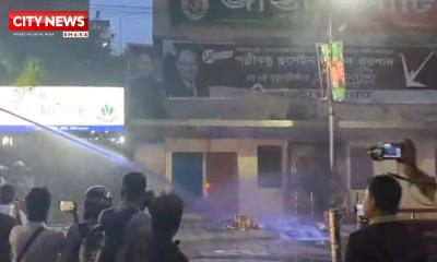 রাজধানীর বিজয়নগরে জাপা কার্যালয় ভাঙচুর, অগ্নিসংযোগ