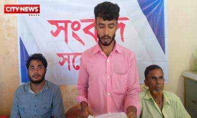 পিতা হত্যায় জড়িতদের গ্রেপ্তারের দাবি সন্তানের