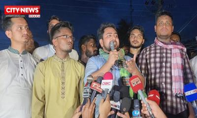 বিচার, সংস্কার ও নতুন সংবিধান ছাড়া নির্বাচনে যাব না: নাহিদ