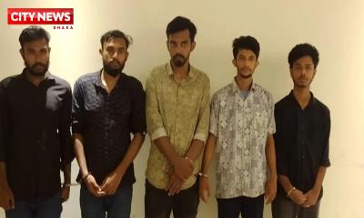 চাঁদাবাজির অভিযোগে ‘বৈষম্যবিরোধী’র নেতাসহ গ্রেপ্তার ৫