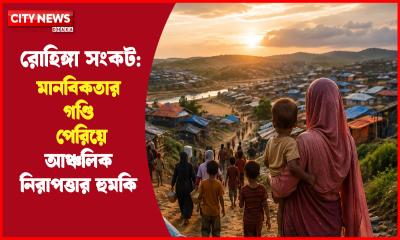 রোহিঙ্গা সংকট: মানবিকতার গণ্ডি পেরিয়ে আঞ্চলিক নিরাপত্তার হুমকি