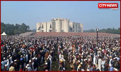 লাখ লাখ মানুষের অংশগ্রহণে খালেদা জিয়ার জানাজা অনুষ্ঠিত