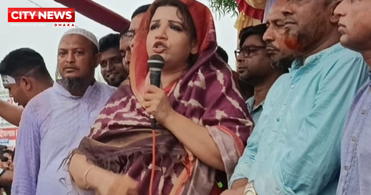 দেশের মানুষ মুখিয়ে রয়েছে ভোট দেওয়ার জন্য : শামা ওবায়েদ