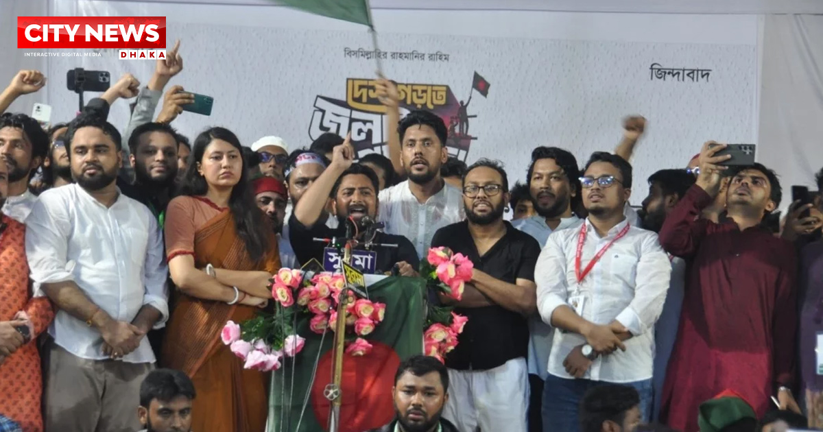 Nahid: Sylhet to be major NCP stronghold in new Bangladesh